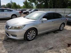 Salvage cars for sale from Copart Midway, FL: 2013 Honda Accord EXL