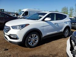 Salvage cars for sale at Elgin, IL auction: 2018 Hyundai Santa FE Sport