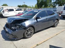 Salvage cars for sale at Sacramento, CA auction: 2016 Toyota Corolla L