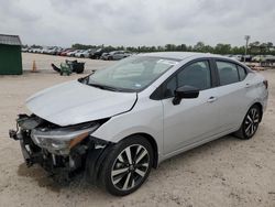 Salvage cars for sale from Copart Houston, TX: 2022 Nissan Versa SR