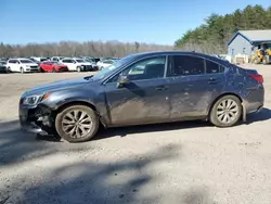 Salvage cars for sale from Copart Lyman, ME: 2016 Subaru Legacy 2.5I Premium
