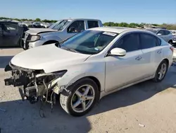 Salvage cars for sale from Copart San Antonio, TX: 2013 Nissan Altima 3.5S