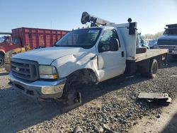 Salvage trucks for sale at Kansas City, KS auction: 2002 Ford F550 Super Duty