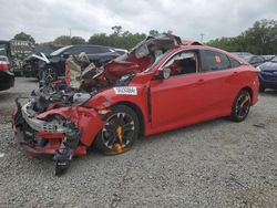 Salvage cars for sale at Riverview, FL auction: 2016 Honda Civic LX