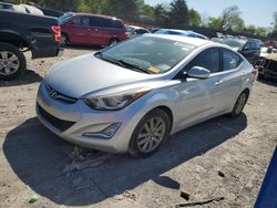 Hyundai Elantra SE salvage cars for sale: 2015 Hyundai Elantra SE