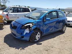 Salvage cars for sale at San Martin, CA auction: 2008 Toyota Yaris