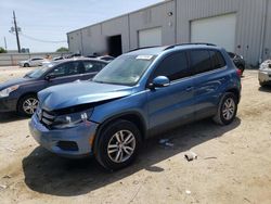 Salvage cars for sale at Jacksonville, FL auction: 2017 Volkswagen Tiguan S