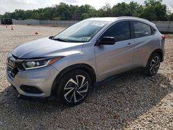 Salvage cars for sale from Copart New Braunfels, TX: 2019 Honda HR-V Sport