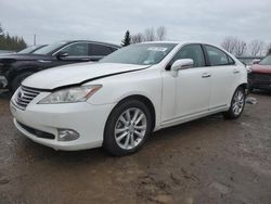 Salvage cars for sale from Copart Bowmanville, ON: 2010 Lexus ES 350