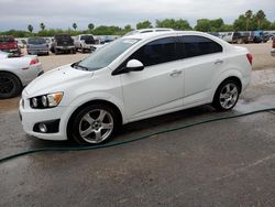 Chevrolet Sonic LTZ salvage cars for sale: 2015 Chevrolet Sonic LTZ