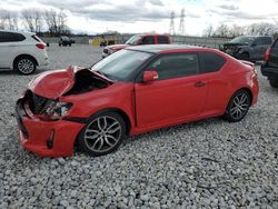 Salvage cars for sale at Barberton, OH auction: 2015 Scion TC