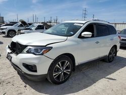 Salvage cars for sale from Copart Haslet, TX: 2018 Nissan Pathfinder S