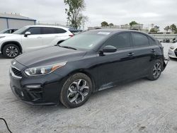 Salvage cars for sale at Tulsa, OK auction: 2019 KIA Forte FE