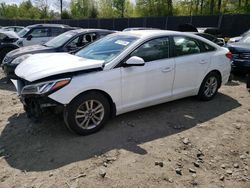 Salvage cars for sale at Waldorf, MD auction: 2016 Hyundai Sonata SE