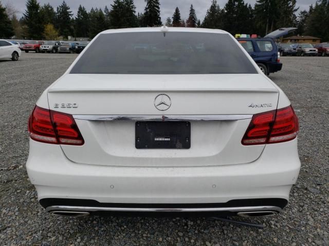 2016 Mercedes-Benz E 350 4matic