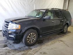 Salvage cars for sale at Brookhaven, NY auction: 2016 Ford Expedition EL XLT