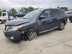 Salvage cars for sale at Spartanburg, SC auction: 2013 Nissan Pathfinder S
