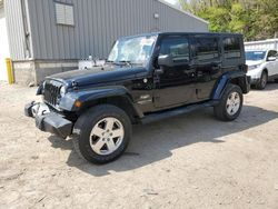 Salvage cars for sale from Copart West Mifflin, PA: 2010 Jeep Wrangler Unlimited Sahara