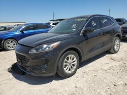 Salvage cars for sale at Temple, TX auction: 2020 Ford Escape SE