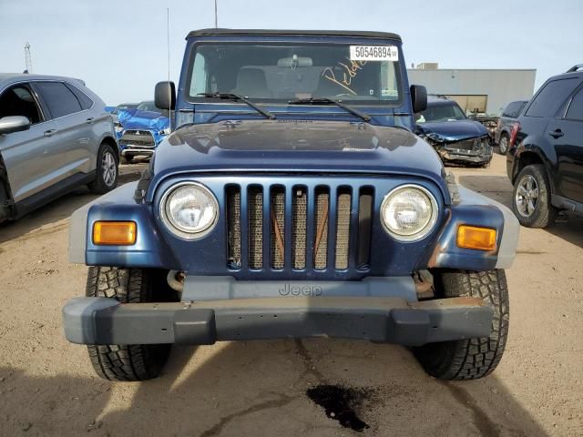 2005 Jeep Wrangler / TJ SE