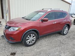 Salvage cars for sale at Temple, TX auction: 2016 Nissan Rogue S