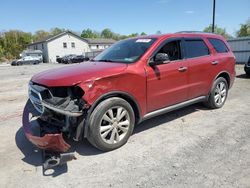 Salvage cars for sale from Copart York Haven, PA: 2011 Dodge Durango Crew