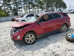 Salvage cars for sale at Loganville, GA auction: 2018 Chevrolet Equinox Premier