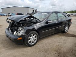 Salvage cars for sale at Harleyville, SC auction: 2003 Mercedes-Benz C 320
