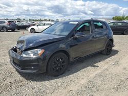 Volkswagen Golf salvage cars for sale: 2015 Volkswagen Golf TDI