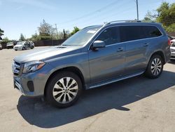 Salvage cars for sale from Copart San Martin, CA: 2018 Mercedes-Benz GLS 450 4matic