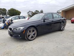 Salvage cars for sale from Copart Hayward, CA: 2016 BMW 340 I