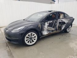 Salvage cars for sale at Ellenwood, GA auction: 2023 Tesla Model 3