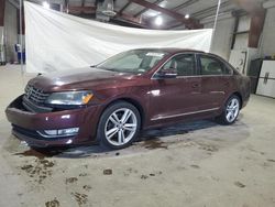 Salvage cars for sale at North Billerica, MA auction: 2014 Volkswagen Passat SEL