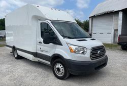 Salvage trucks for sale at Grand Prairie, TX auction: 2018 Ford Transit T-350 HD