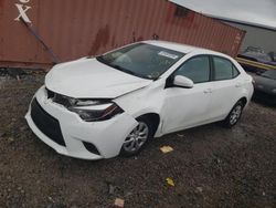 Salvage cars for sale from Copart Hueytown, AL: 2015 Toyota Corolla L