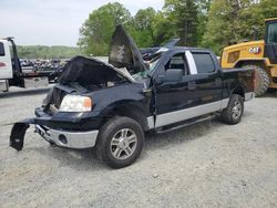 Salvage cars for sale from Copart Concord, NC: 2007 Ford F150 Supercrew