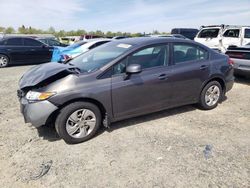 Salvage cars for sale from Copart Antelope, CA: 2013 Honda Civic LX