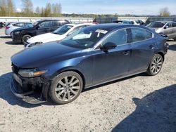 Salvage cars for sale from Copart Arlington, WA: 2021 Mazda 3 Premium