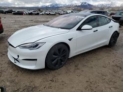 Salvage cars for sale at Magna, UT auction: 2021 Tesla Model S