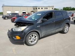 Salvage cars for sale at Wilmer, TX auction: 2017 Ford Escape S