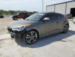 Salvage cars for sale at Apopka, FL auction: 2016 Hyundai Veloster Turbo