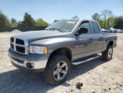 Dodge RAM 1500 salvage cars for sale: 2005 Dodge RAM 1500 ST