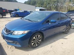 Honda Civic ex salvage cars for sale: 2014 Honda Civic EX