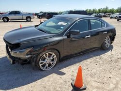 Nissan salvage cars for sale: 2014 Nissan Maxima S