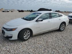 Salvage cars for sale at Temple, TX auction: 2022 Chevrolet Malibu LT