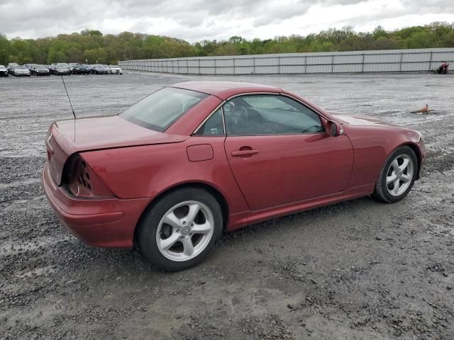 2004 Mercedes-Benz SLK 320