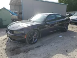 Salvage cars for sale at Midway, FL auction: 2017 Dodge Charger R/T