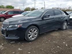 Salvage cars for sale from Copart Columbus, OH: 2018 Chevrolet Impala LT