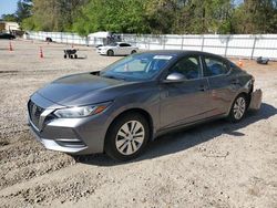 Nissan salvage cars for sale: 2020 Nissan Sentra S