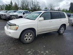 Toyota Highlander Limited salvage cars for sale: 2006 Toyota Highlander Limited